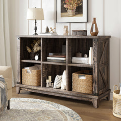 6 Cube Storage Organizer and Shelf, Bookshelf with Storage, Cube Storage Shelf for Bedroom and Home Office-White-snhomee