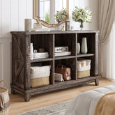 6 Cube Storage Organizer and Shelf, Bookshelf with Storage, Cube Storage Shelf for Bedroom and Home Office-White-snhomee