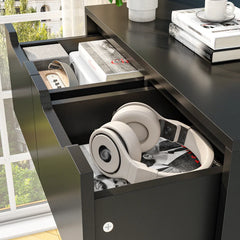 Snhomee Chest of Drawers for Bedroom, 6 Drawers Modern Storage Cabinet for Living Room