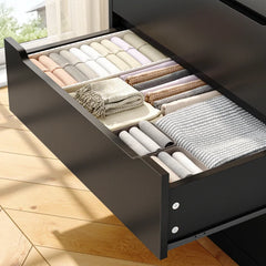 Snhomee Chest of Drawers for Bedroom, 6 Drawers Modern Storage Cabinet for Living Room
