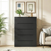 Chest of Drawers for Bedroom-Black