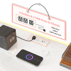 Snhomee TV Stand with 12 Drawers, LED Light Strip & Charging Station for 65–75" TVs – Tool-Free Assembly Media Console, Ideal for Living Room, Bedroom, Apartment, or Gaming Setup