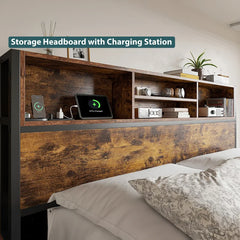 king_size_bed_frame_with_storage_drawer