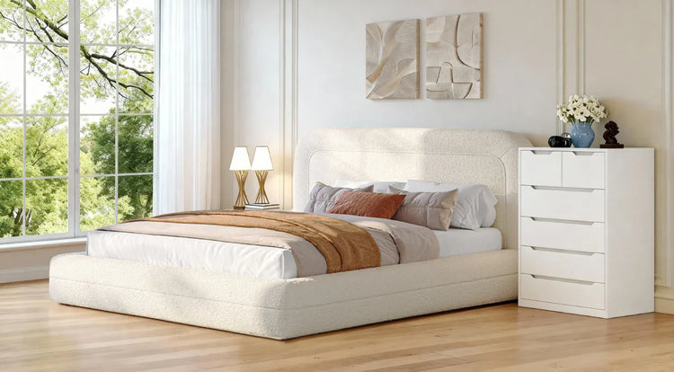 Boucle Bed Frames