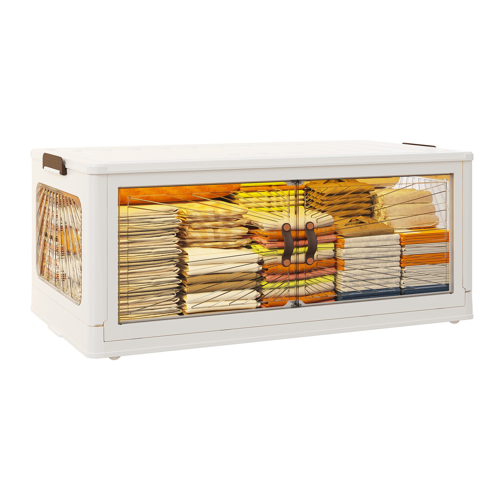 Plastic Storage Bins with Lids，stackable storage bins on Wheels