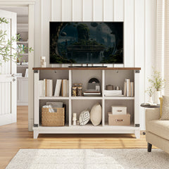 6 Cube Storage Organizer and Shelf, Bookshelf with Storage, Cube Storage Shelf for Bedroom and Home Office-White-snhomee