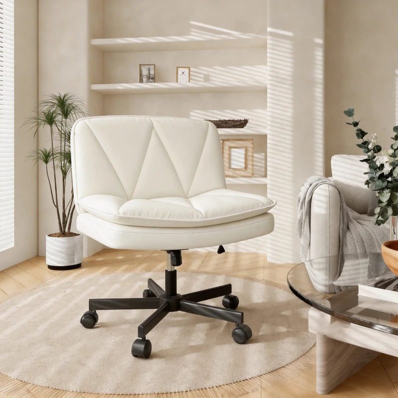 Snhomee Armless Office Chair, 27