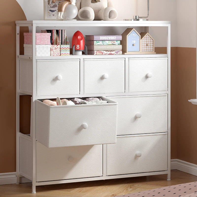 huge white dresser BAZELOR 55 Inch Wide for Bedroom, 9 Drawer Dresser with Large Drawers, Wood Chest for Living Room, Hallway : Home & Kitchen Made from high 37.4"W White Dresser for Bedroom,