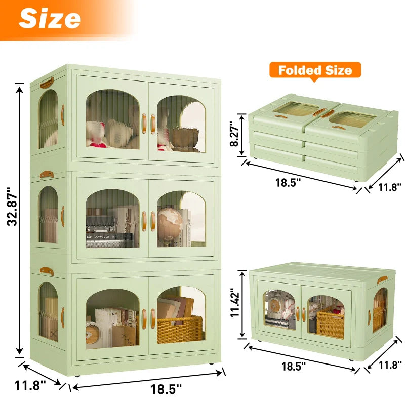 Enhomee_32.4_GAL_Plastic_Bins_with_Lids_and_Wheels_3PC--Green