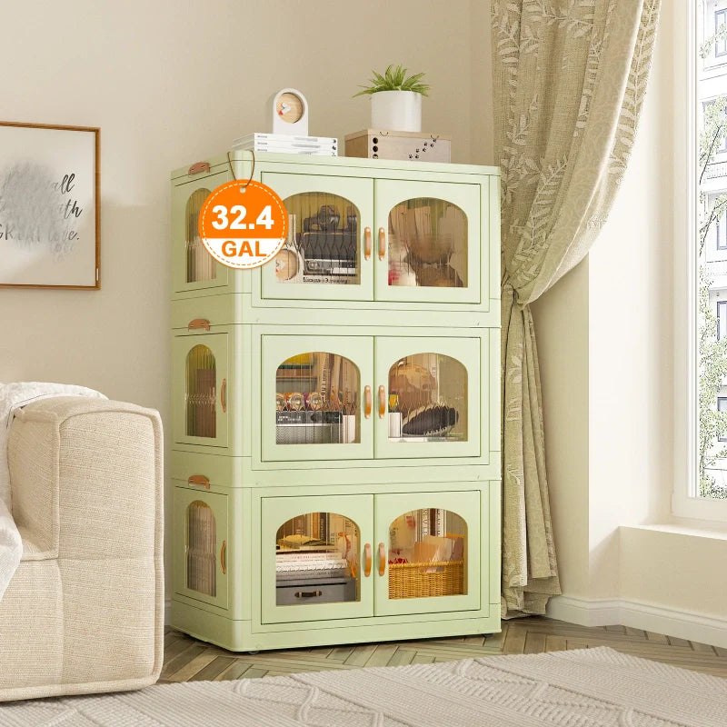 Enhomee_32.4_GAL_Stackable_Plastic_Bins_with_Lids_and_Wheels_3PC
