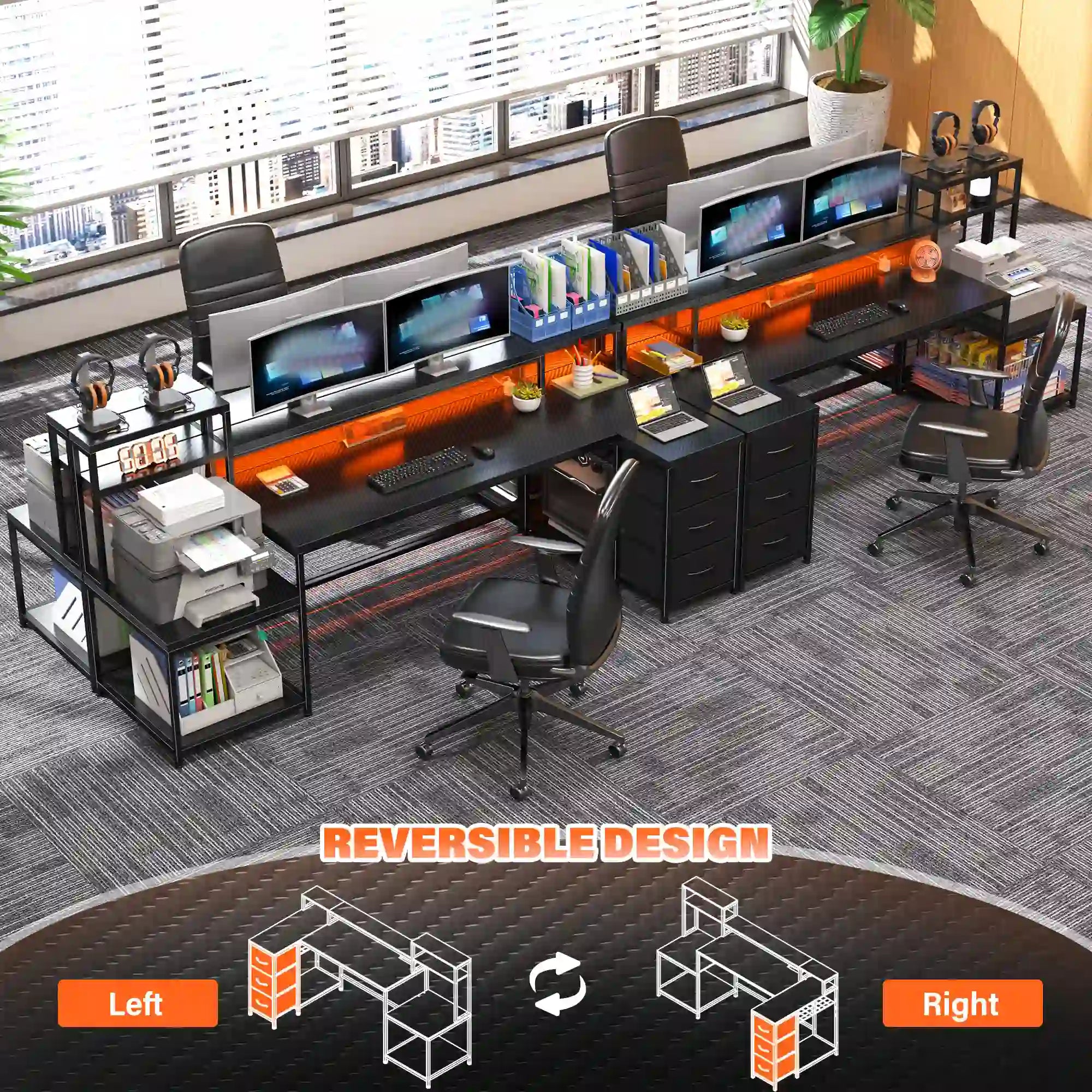 GamingDeskwithPowerOutlet-Black-9