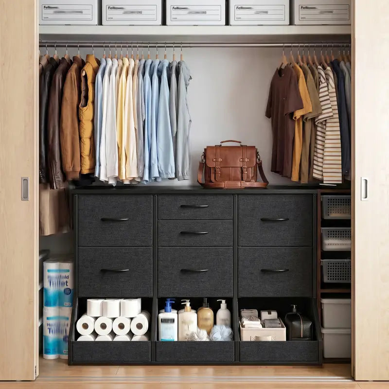 mens dresser Chests & Dressers contemporary and more Fabric Drawer Storage Dresser with