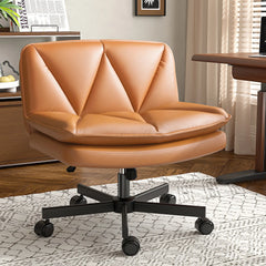 Ergonomic Computer Chair with Cross-Legged Comfort & 5-Leg Stability – Ideal for Home Office, Study & Relaxation