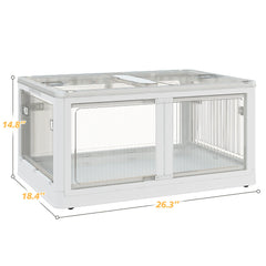 Stackable Storage Bins,Storage Bins With Lids For Bedroom Office Kitchen