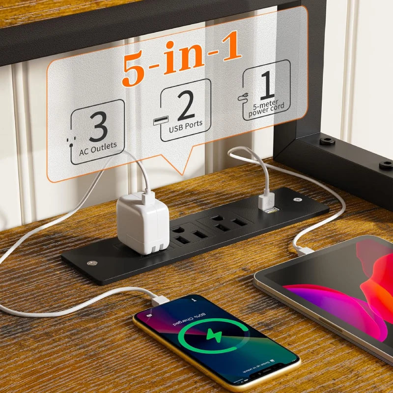 Snhomee_57_in_Computer_Desk_with_power_Outlets