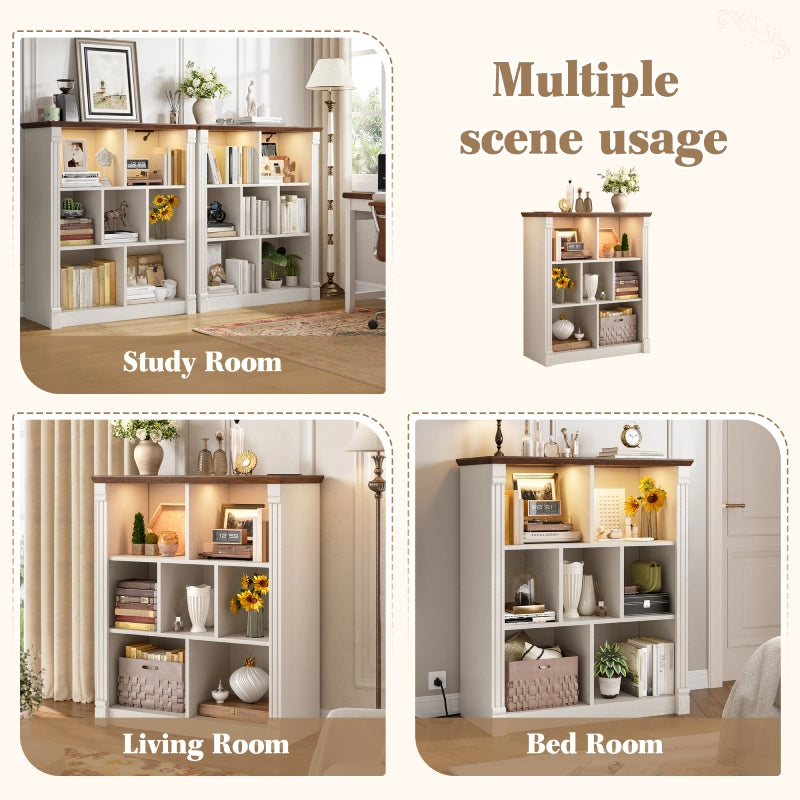 practical but also enhances the overall aesthetic of the bathroom. In addition, in spaces such as studies, children's rooms, and entryways, white storage racks can fully utilize their strong storage functions. 