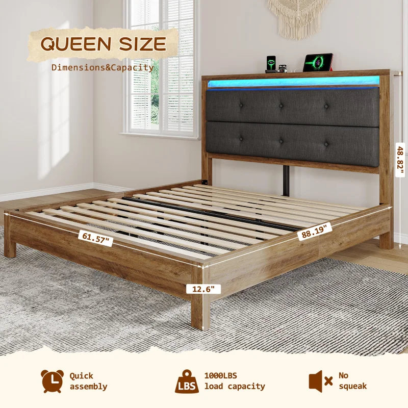 queen_size  Bed Frame