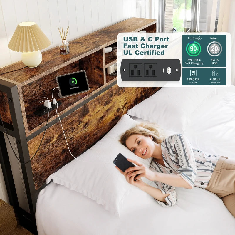 snhomee_bed_frame_with_usb_and_charge_station